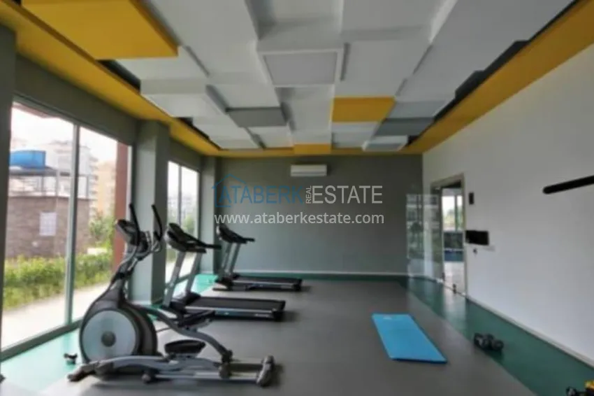 Меблированная квартира в комплексе сегмента люкс в Алании, район Махмутлар 18 