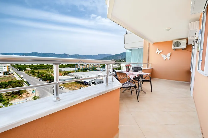 Приобрести Квартира с двумя спальнями, мебелью и видом на море – Алания, район Махмутлар 19 