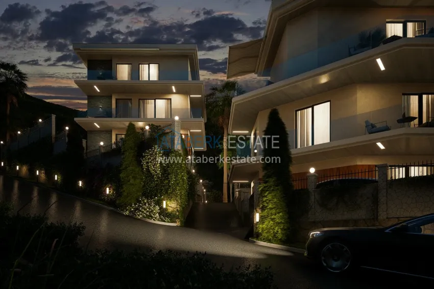 Новый проект роскошных вилл в Алании район Бекташ. Подходит для ВНЖ 19
