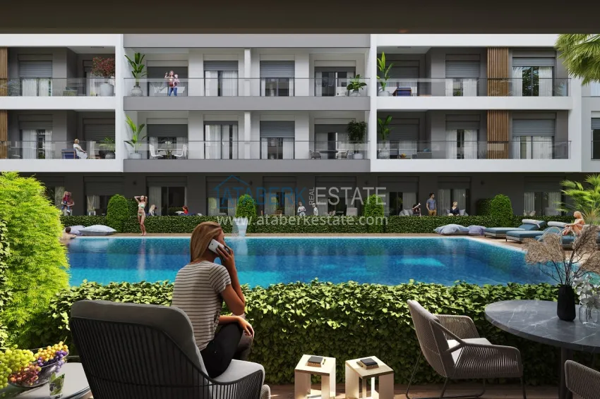 Инвестиционная недвижимость в строящемся жилом комплексе в Измире – район Каршияке, Бостанлы 20 