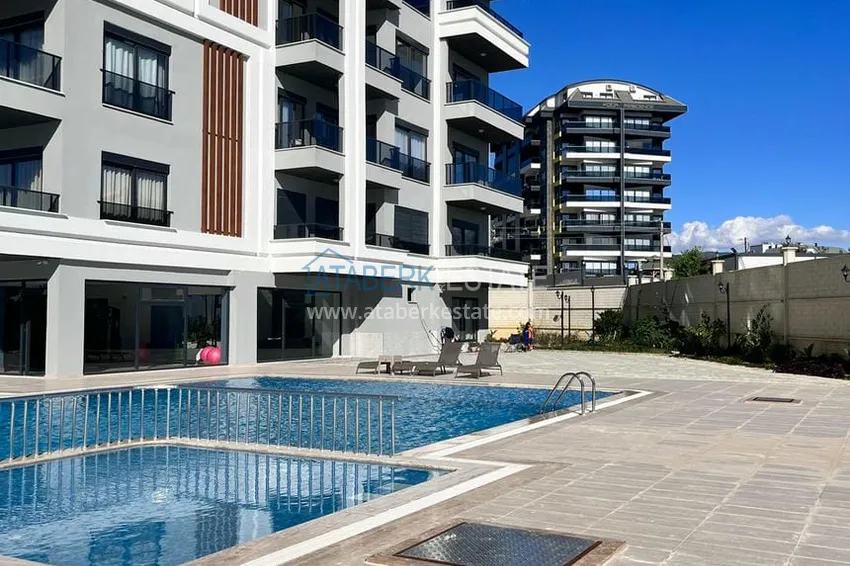 Квартира 1+1 под ключ напрямую от собственника в новом комфортабельном комплексе – Алания, район Авсаллар 1 