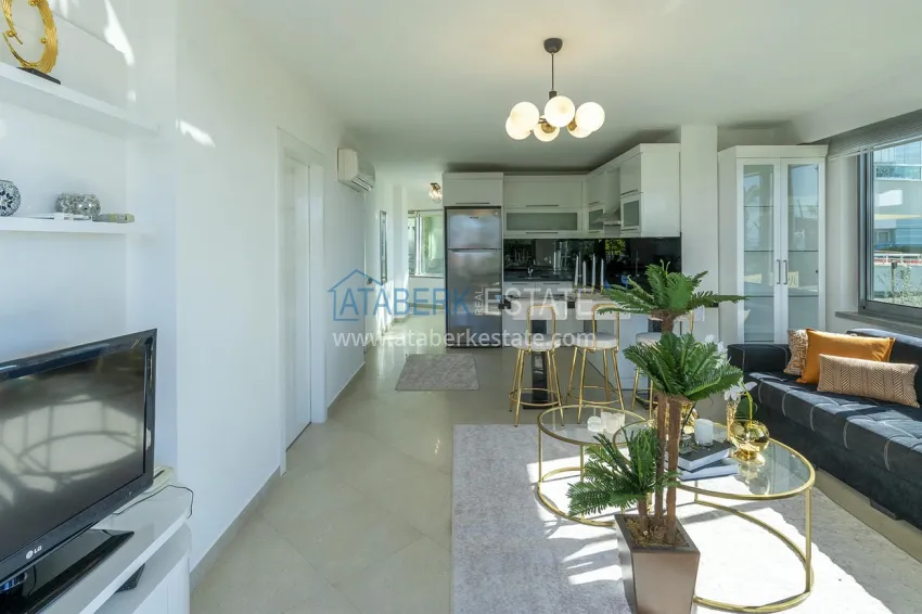 Приобрести Квартира под ключ на первой береговой линии в Алании, район Оба. Подходит под ВНЖ 1 