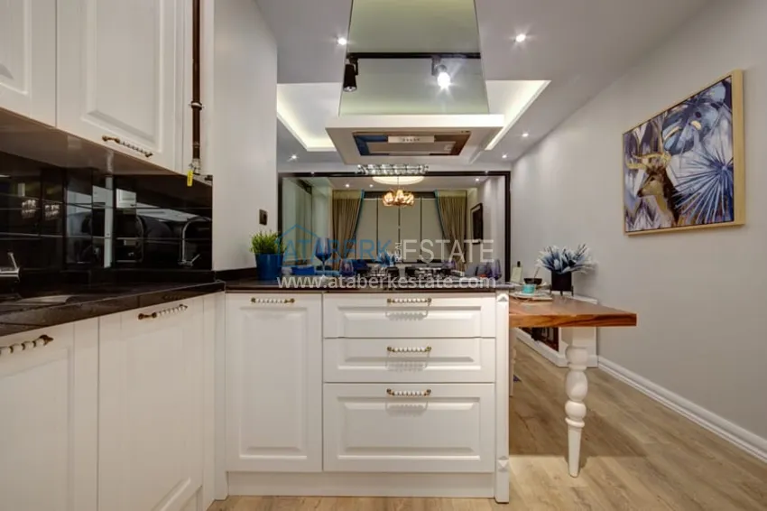 Приобрести Меблированная квартира 4+1 в новом современном жилом комплексе район Тедже-Мерсин 19