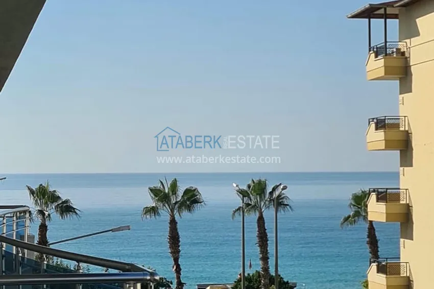 Приобрести Двухэтажная квартира с мебелью и сауной в центре Алании на первой береговой - район пляжа Клеопатра. Недвижимость под ВНЖ 20 