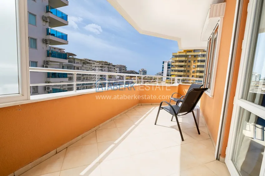 Приобрести Квартира с двумя спальнями, мебелью и видом на море – Алания, район Махмутлар 22 