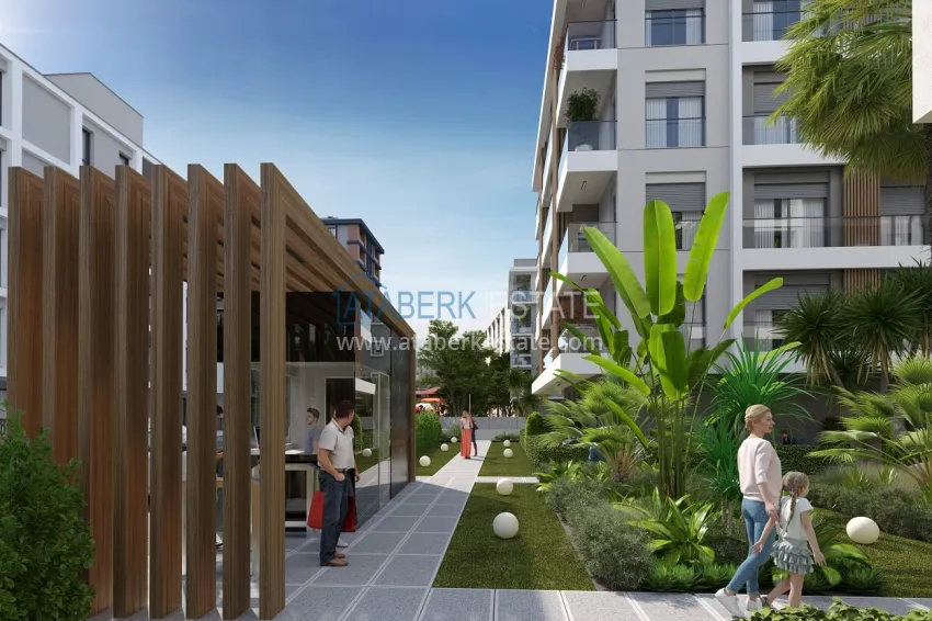 Инвестиционная недвижимость в строящемся жилом комплексе в Измире – район Каршияке, Бостанлы 26 