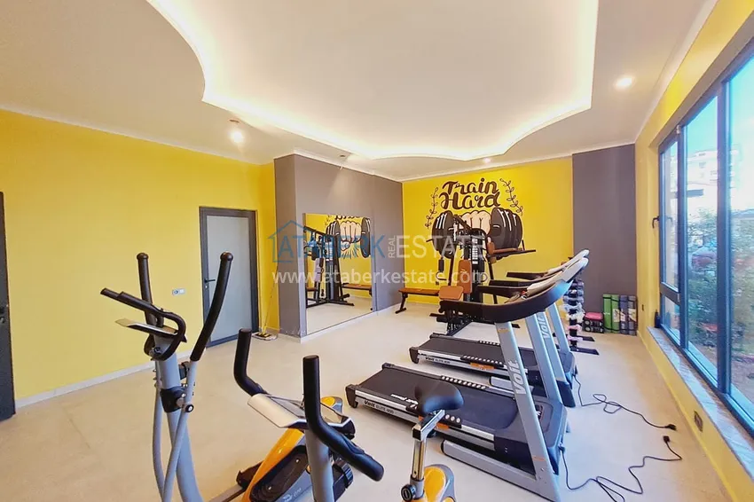 Двухкомнатная квартира с чистовой отделкой в новом комплексе – Алания, район Авсаллар 26 