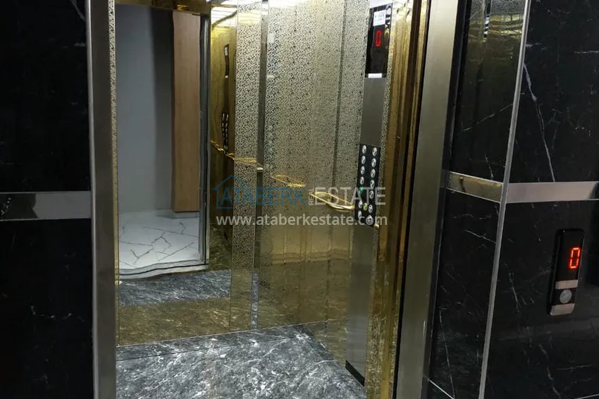 Двухкомнатная квартира под ключ с застекленным балконом в Алании, район Авсаллар. Доступна рассрочка 21 