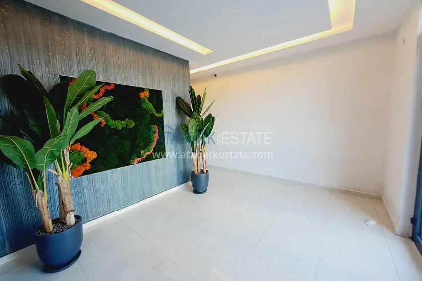 Двухкомнатная квартира с чистовой отделкой в новом комплексе – Алания, район Авсаллар 30 