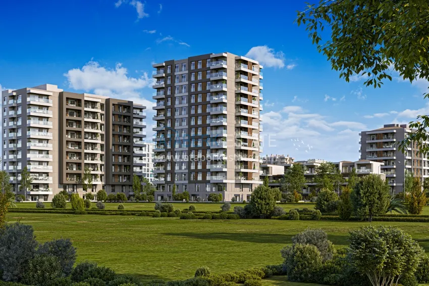 Роскошные апартаменты и виллы - комфорт и безопасность в сердце Измира, район Байраклы 2 