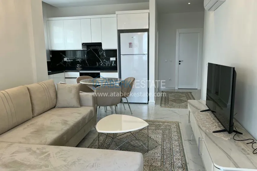 Приобрести Квартира с мебелью и видом на море в районе Каргыджак, Алания 2 