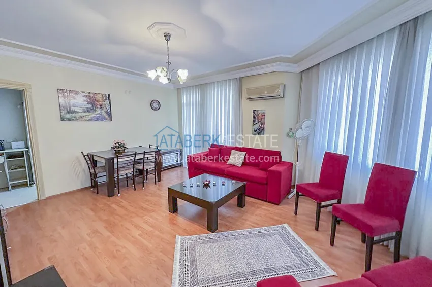 Приобрести Квартира в центре Алании с мебелью, в 700 метрах от пляжа Клеопатра 2 