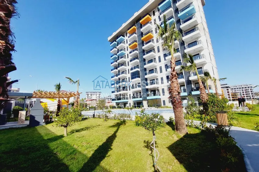 Двухкомнатная квартира с чистовой отделкой в новом комплексе – Алания, район Авсаллар 2 