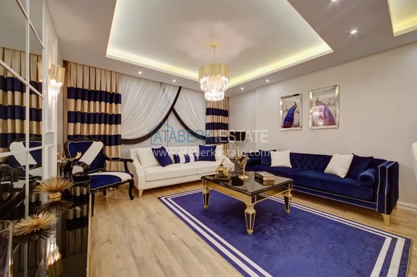 Приобрести Меблированная квартира 4+1 в новом современном жилом комплексе район Тедже-Мерсин 2