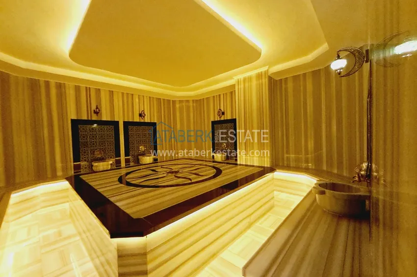 Двухкомнатная квартира с чистовой отделкой в новом комплексе – Алания, район Авсаллар 33 