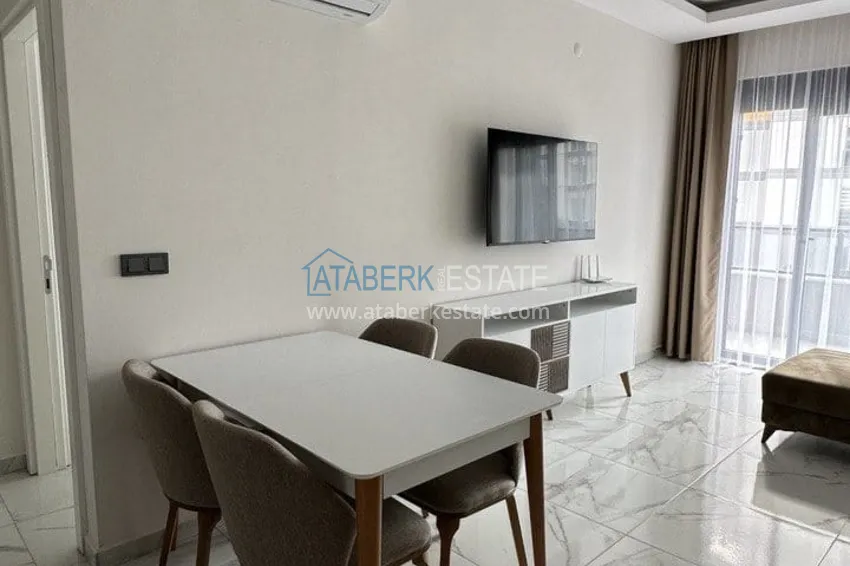 Приобрести Квартира 1+1 под ключ напрямую от собственника в новом комфортабельном комплексе – Алания, район Авсаллар 3 