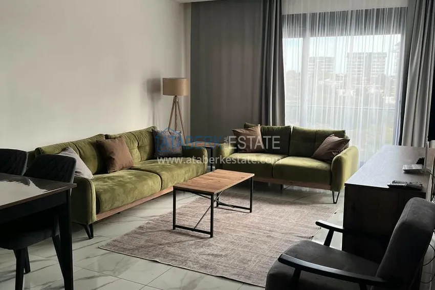 Приобрести Квартира 1+1 под ключ напрямую от собственника в новом комфортабельном комплексе – Алания, район Авсаллар 11 