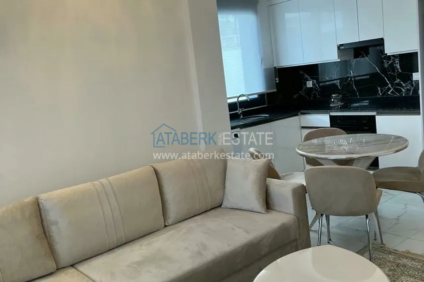 Приобрести Квартира с мебелью и видом на море в районе Каргыджак, Алания 3 