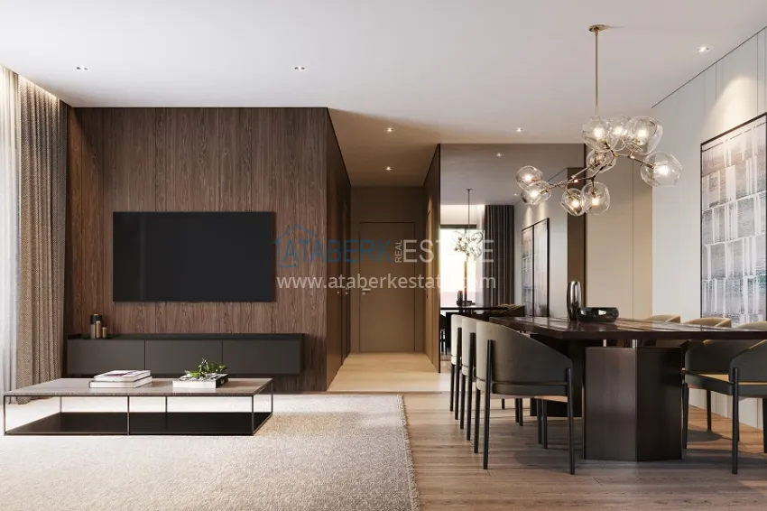 Приобрести Роскошные апартаменты и виллы - комфорт и безопасность в сердце Измира, район Байраклы 3 