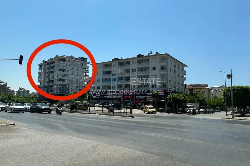 Недвижимость под ВНЖ. Трехкомнатная квартира с мебелью в Оба - район ТЦ Аланиум 3 