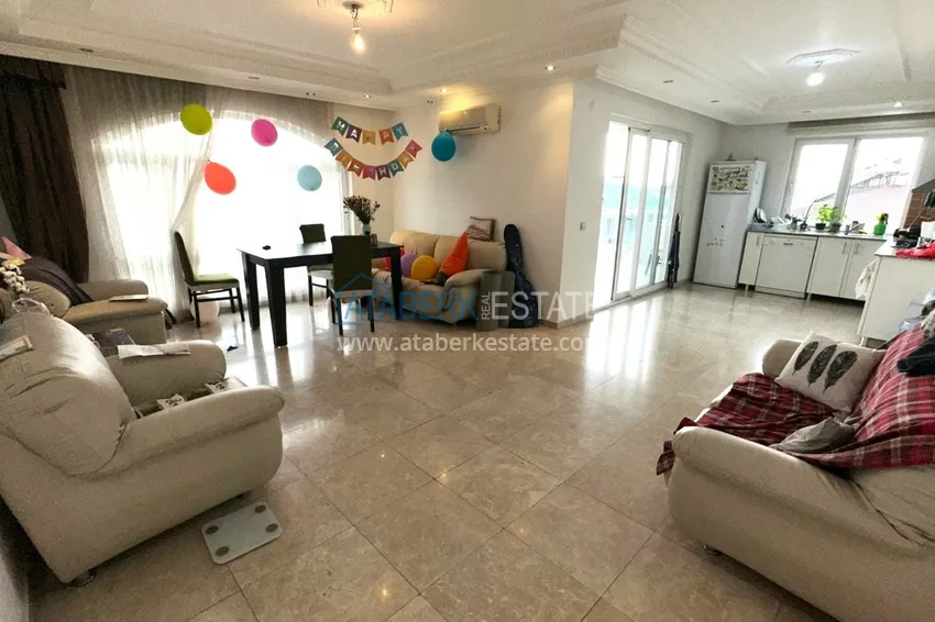 Приобрести Недвижимость под ВНЖ. Трехкомнатная квартира с мебелью в Оба - район ТЦ Аланиум 3 