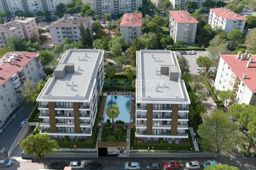 Инвестиционная недвижимость в строящемся жилом комплексе в Измире – район Каршияке, Бостанлы 4 