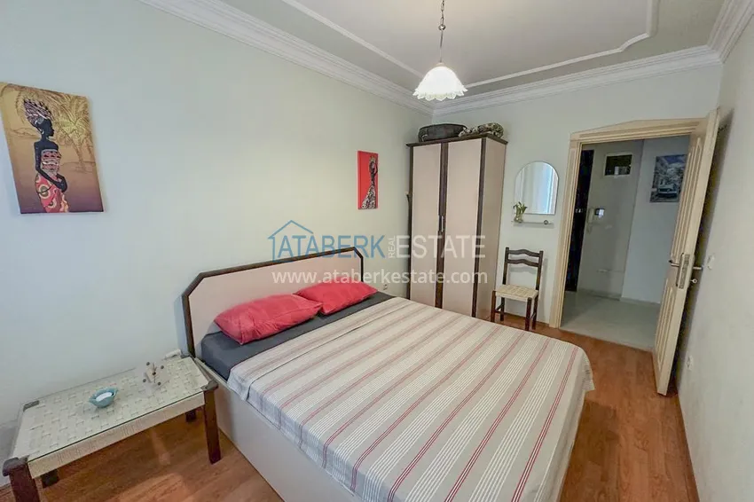 Приобрести Квартира в центре Алании с мебелью, в 700 метрах от пляжа Клеопатра 5 