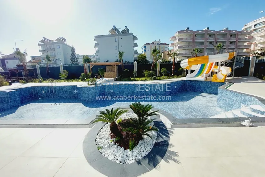 Двухкомнатная квартира с чистовой отделкой в новом комплексе – Алания, район Авсаллар 5 