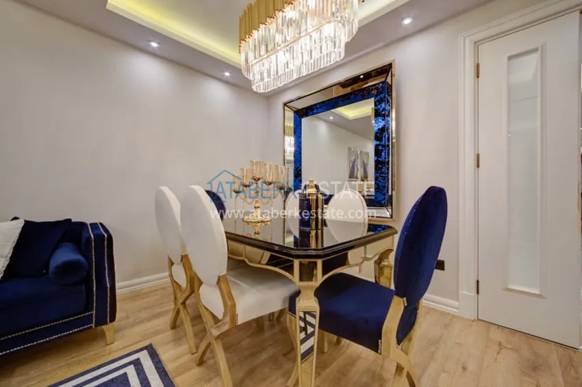 Приобрести Меблированная квартира 4+1 в новом современном жилом комплексе район Тедже-Мерсин 5