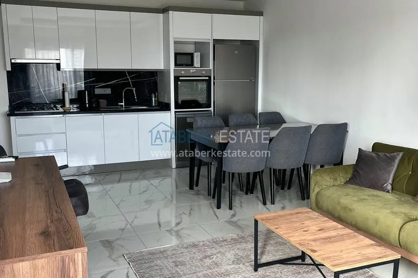 Приобрести Квартира 1+1 под ключ напрямую от собственника в новом комфортабельном комплексе – Алания, район Авсаллар 14 