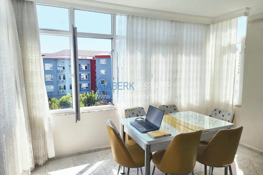 Приобрести Пентхаус-дуплекс в уютном жилом комплексе рядом с морем – Алания, район Оба 6 