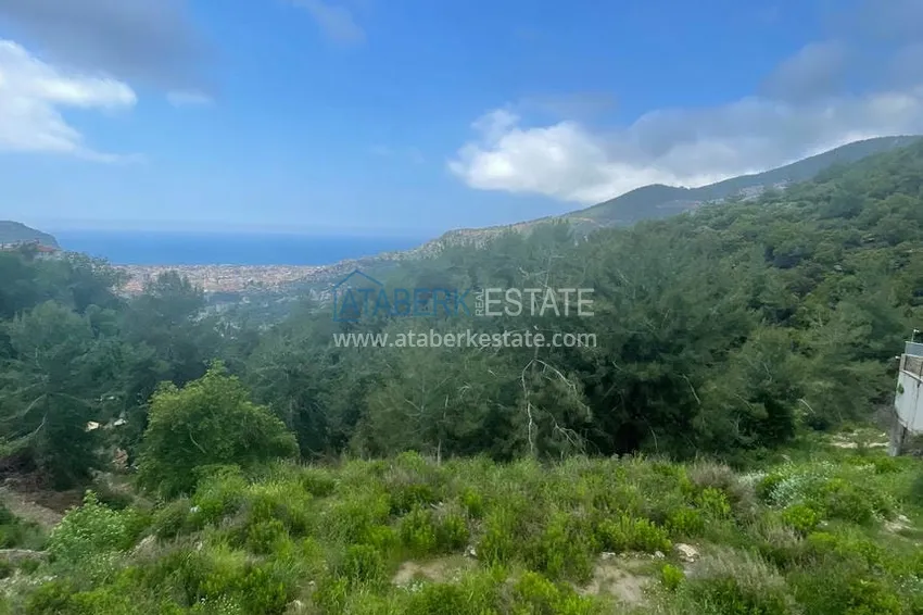 Продажа земли с разрешением на строительство в Алании, район Бекташ 7