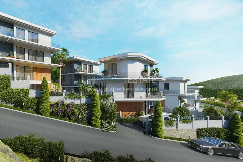 Новый проект роскошных вилл в Алании район Бекташ. Подходит для ВНЖ 7