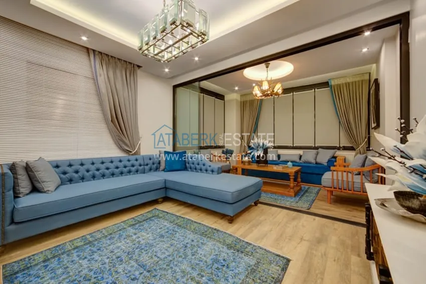 Приобрести Меблированная квартира 4+1 в новом современном жилом комплексе район Тедже-Мерсин 7