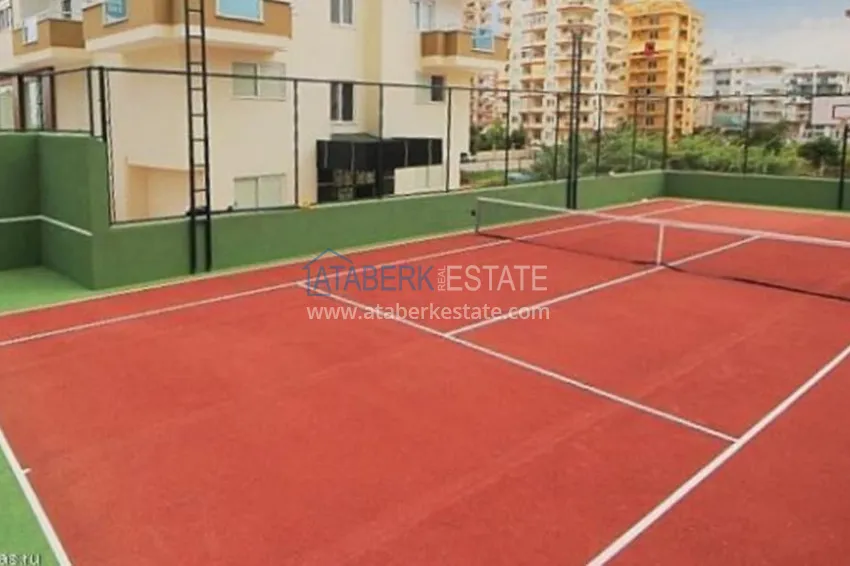 Меблированная квартира в комплексе сегмента люкс в Алании, район Махмутлар 9 