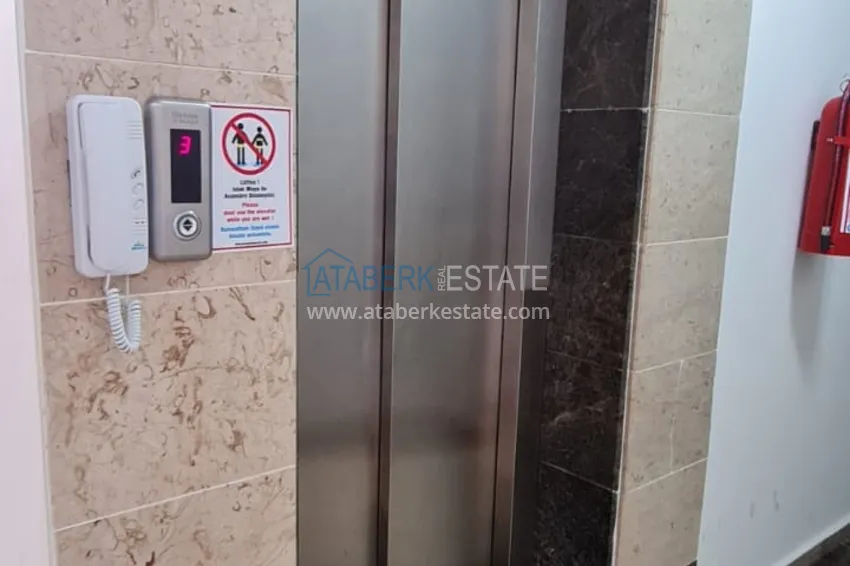 Двухэтажная квартира с мебелью и сауной в центре Алании на первой береговой - район пляжа Клеопатра. Недвижимость под ВНЖ 8 