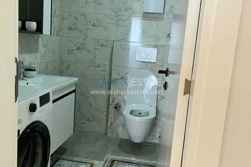 Приобрести Квартира с мебелью и видом на море в районе Каргыджак, Алания 9 