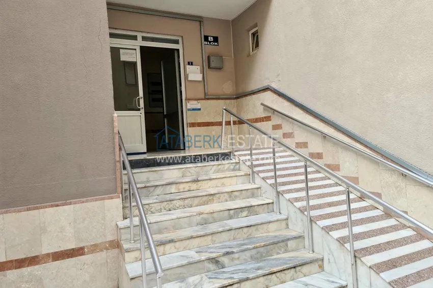 Трехкомнатная меблированная квартира в Махмутларе - вторая береговая линия от моря 9 