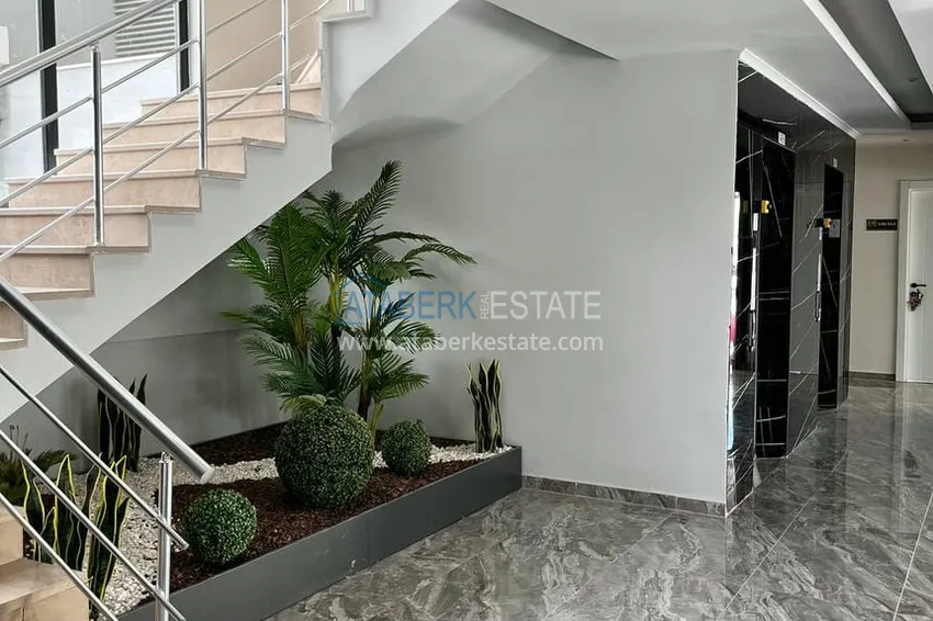 Квартира 1+1 под ключ напрямую от собственника в новом комфортабельном комплексе – Алания, район Авсаллар 9 