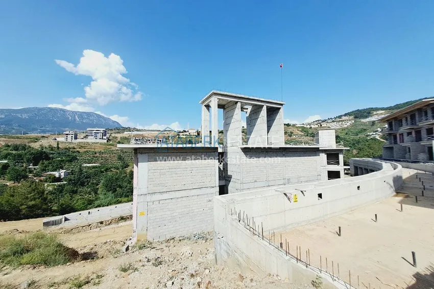 Фото -  Квартиры в строящейся резиденции элитного сегмента в Алании, район Каргыджак. Подходят для получения гражданства 5 