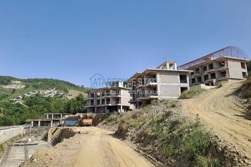 Фото -  Квартиры в строящейся резиденции элитного сегмента в Алании, район Каргыджак. Подходят для получения гражданства 10 