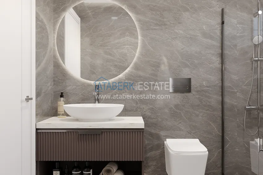 Приобрести Минимальные стартовые цены! Новый инвестиционный проект в Анталии, район Коньяалты 56