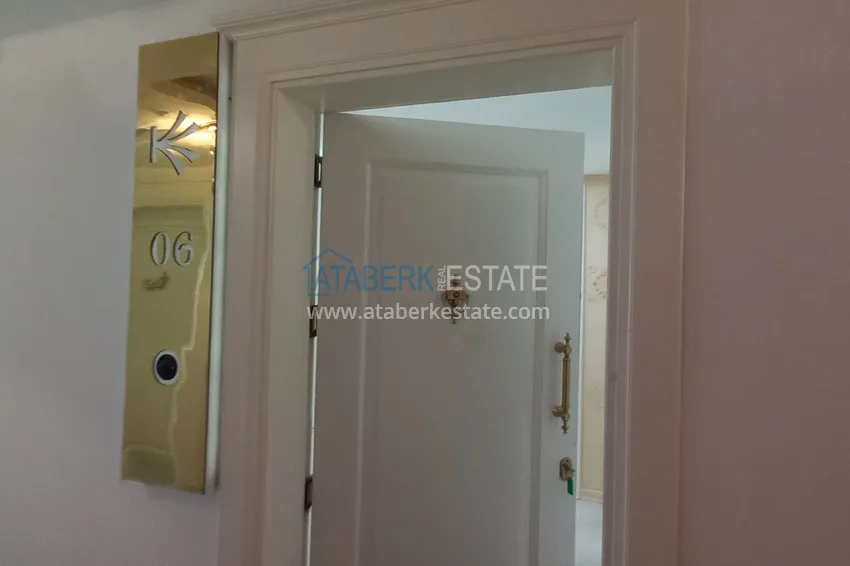 Приобрести Стильная квартира с видом на море в комплексе на первой береговой – район Оба, Алания 1 