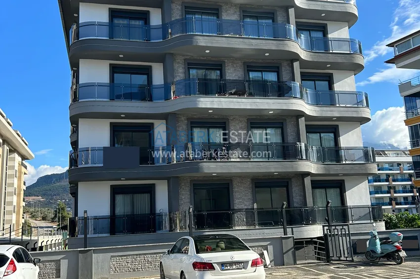 Квартира с чистовой отделкой и видом на горы в 200 метрах от моря - район Кестель, Алания 12 