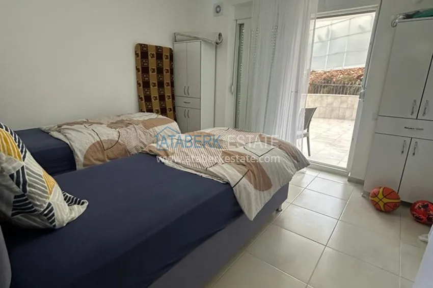 Приобрести Великолепные террасные апартаменты с мебелью и видом на море в Алании, район Махмутлар 12 