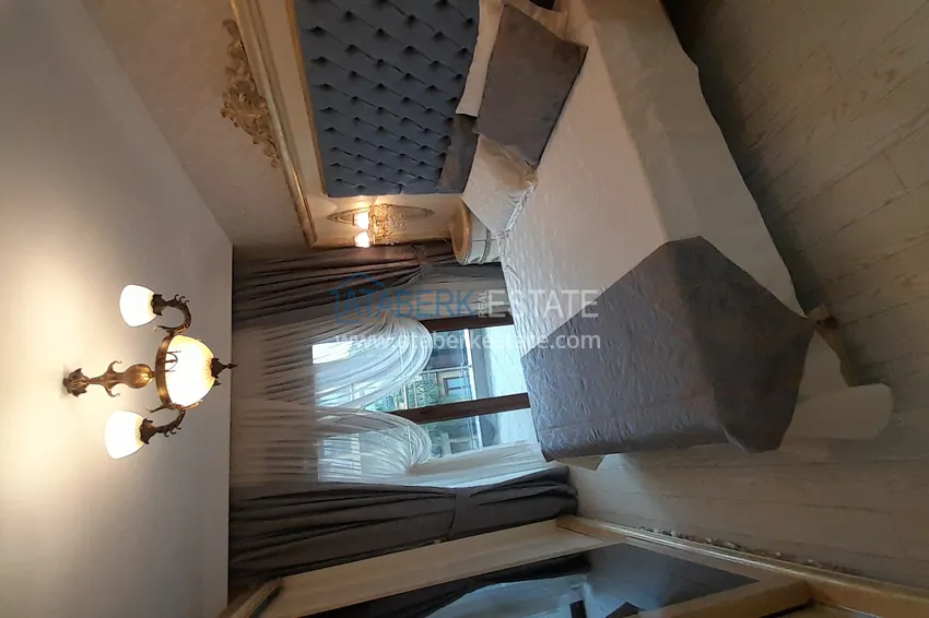 Приобрести Линейная квартира 3+1 в роскошном комплексе на первой береговой в центре Алании 12 