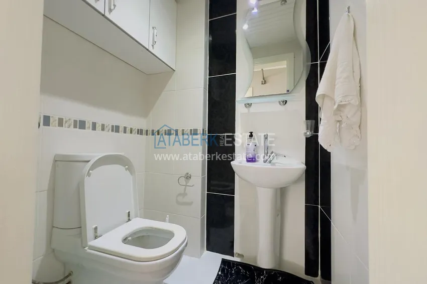 Приобрести Недвижимость под гражданство и ВНЖ. Квартира с мебелью в районе Тосмур, Алания  10 