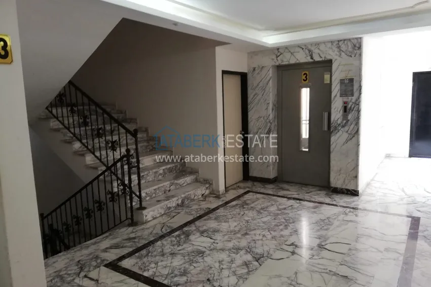 Двухкомнатная квартира под ключ с видом на море в 250 метрах от пляжа - район Оба, Алания 18