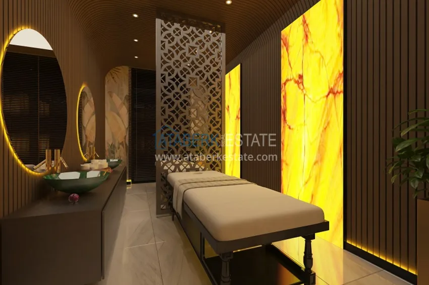 Квартиры премиум-класса с видом на море от застройщика на первой береговой в Махмутларе, Алания 45 