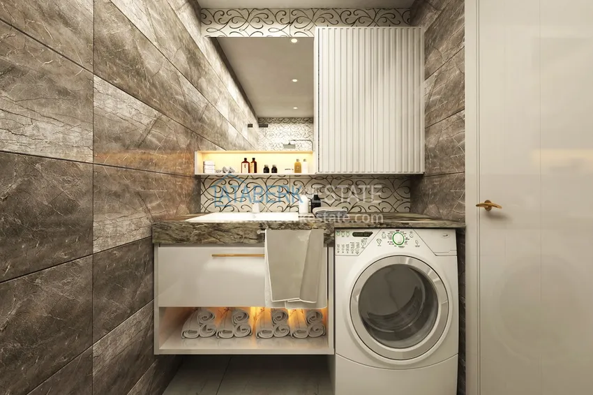 Приобрести Квартиры премиум-класса с видом на море от застройщика на первой береговой в Махмутларе, Алания 12 